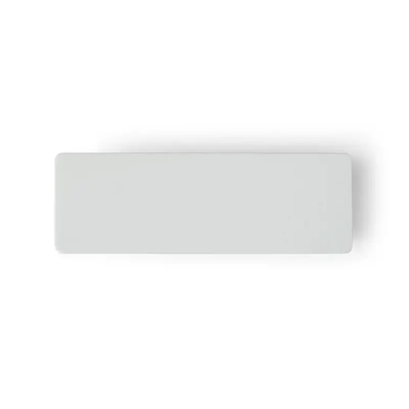 Name Tag Alloy Blanco Chico